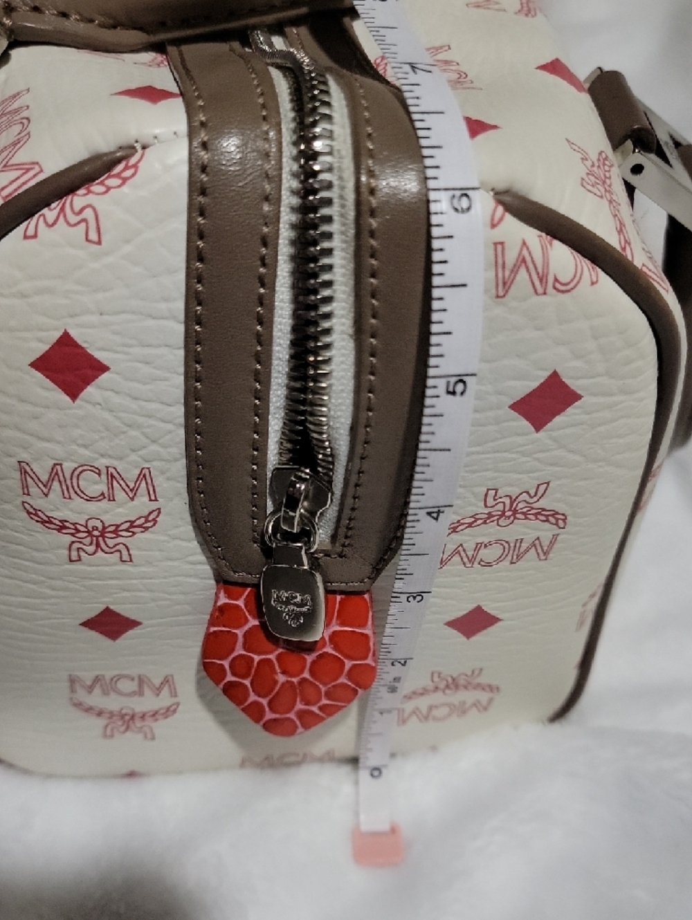 MCM Leather Satchel - Picture 13 of 13